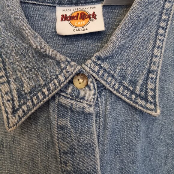Hard Rock Cafe  Button Up XL - Picture 3 of 3